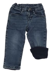 Modré podšité rifle