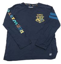 Tmavomodré triko s erbem - Harry Potter M&S