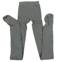 Šedo-třpytivé pruhované punčocháče C&A