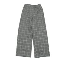 Šedo-bílé kostkované teplákové kalhoty Reserved