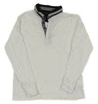 Bílé polo triko Next