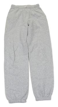 Šedé melírované tepláky H&M