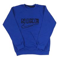 Modrá mikina s logem - Nike