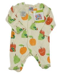 Nové - smetanový overal s hruškami 