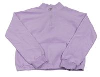 Lila crop mikina Matalan