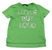 Zelené tričko s nápisem George