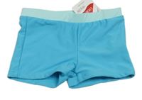 Nové - Světlemodré nohavičkové plavky Kuniboo