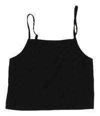 Černý crop top H&M