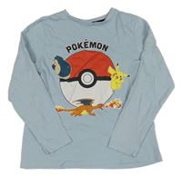 Světlemodré triko - Pokémon 