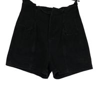 Dámské černé riflové kraťasy Denim 