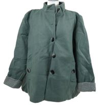 Dámský modrošedý fleecový kabát Anne De Lancay 