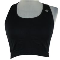 Dámský černý sportovní crop top Ocean Apart 