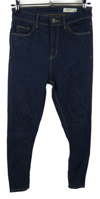 Dámské tmavomodré skinny rifle M&S