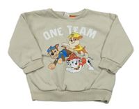 Béžová mikina s Paw PAtrol LC Waikiki