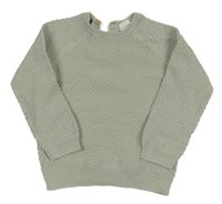 Mintová mikína H&M
