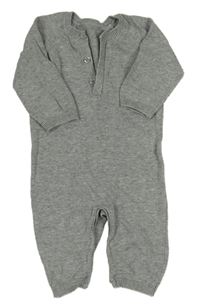 Šedý pletený overal Matalan