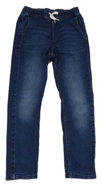 Tmavomodré jogger rifle Denim Co.