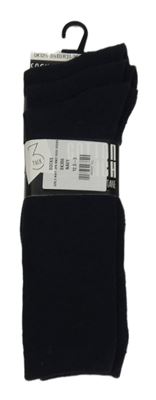 Nové - 3x tmavomodré vysoké ponožky vel.31-36