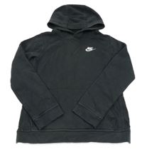 Černá mikina s kapucí Nike