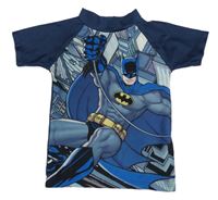Tmavomodro-šedé UV tričko s Batmanem 