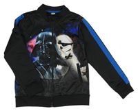 Černá propínací sportovní mikina se Star Wars George