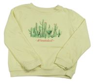 Žlutá mikina s kaktusy Yd. 