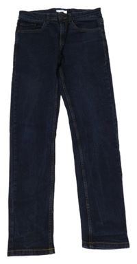 Tmavomodré slim rifle 