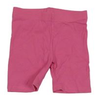 Růžové elastické kraťasy