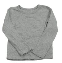 Šedé melírované žebrované spodní triko M&S