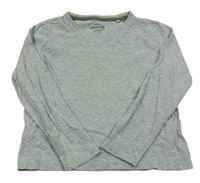 Šedé meírované crop triko Pepperts!