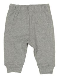 Šedé melírované tepláky 