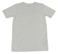 Bílé sportovní tričko s nápisem JAMES&NICHOLSON