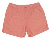 Korálové chino plátěné kraťasy H&M