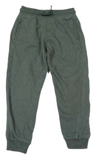Khaki melírované tepláky Nutmeg