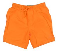 Neonově oranžové plážové kraťasy Primark
