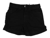 Černé riflové mom kraťasy Denim Co.