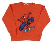 Červená mikina se Spidermanem M&S