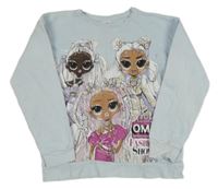 Světlemodrá mikina s L.O.L. Surprise George
