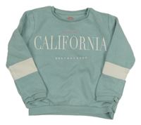 Světlezelená mikina s nápisem F&F