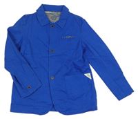 Safírová plátěná bunda Baker