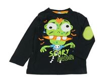 Černé triko se zombie Kiki&Koko