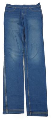 Modré tregíny riflového vzhledu H&M