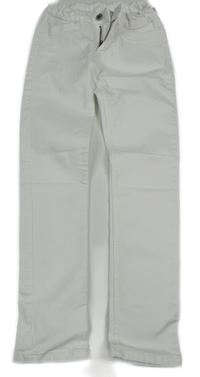 Bílé skinny fit rifle H&M