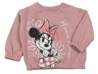 Starorůžová mikina s Minnie Primark