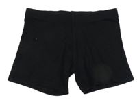 Černé bavlněné kraťasy H&M