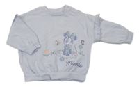 Světlemodrá mikina s Minnie George