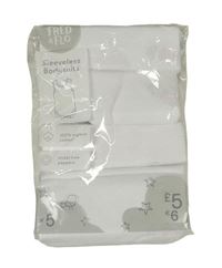 5x bílé body F&F