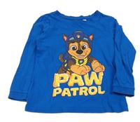 Modré pyžamové triko s Tlapkovou patrolou