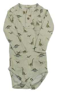 Smetanové body s dinosaury 