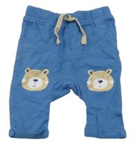 Modré tepláky s medvídky Ergee